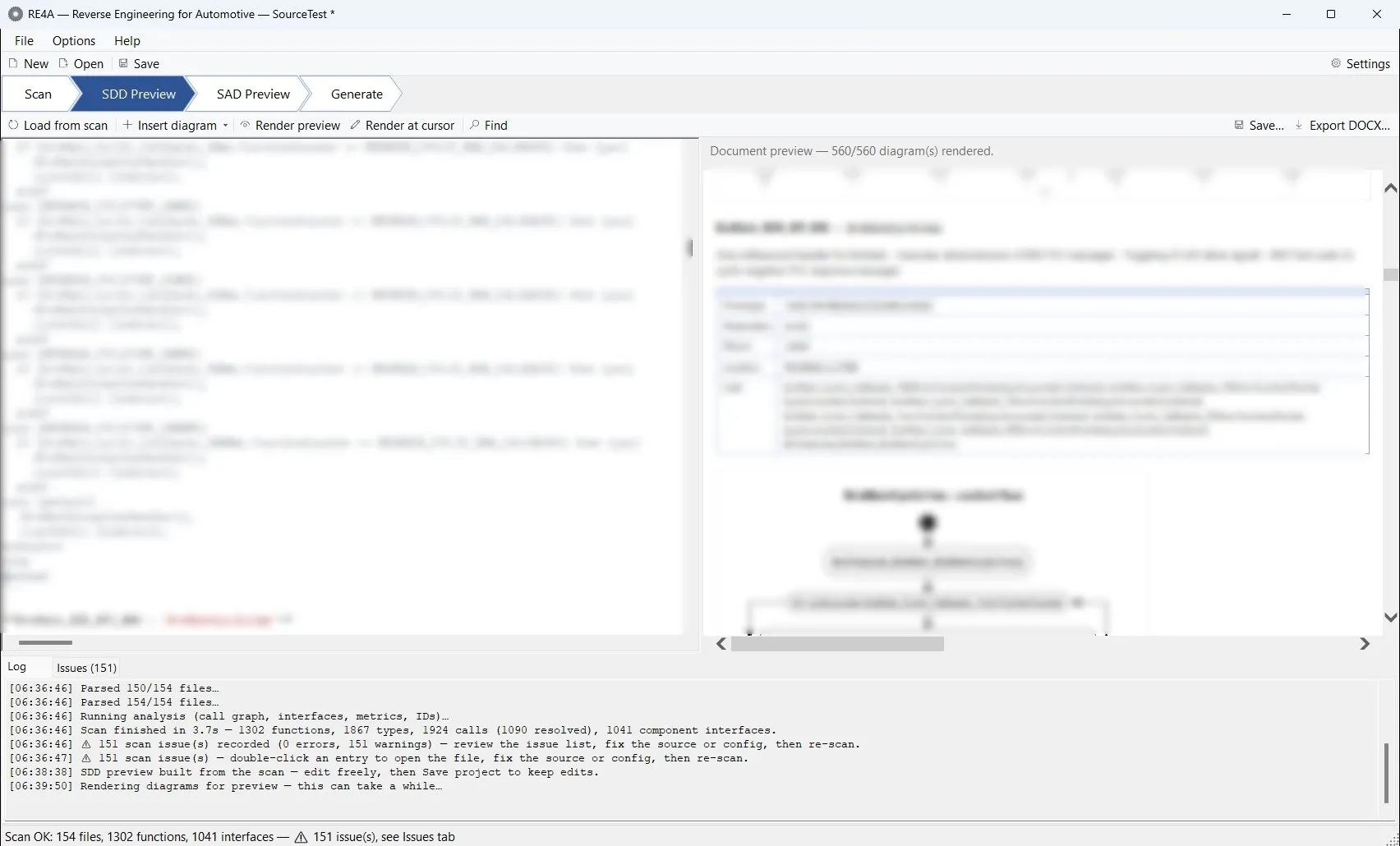 SDD Preview: Markdown beside the rendered document